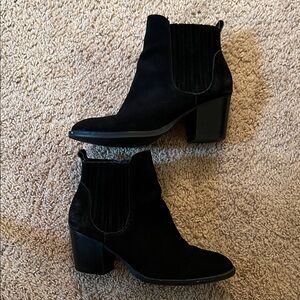 Crown Vintage Black Ankle Boots
